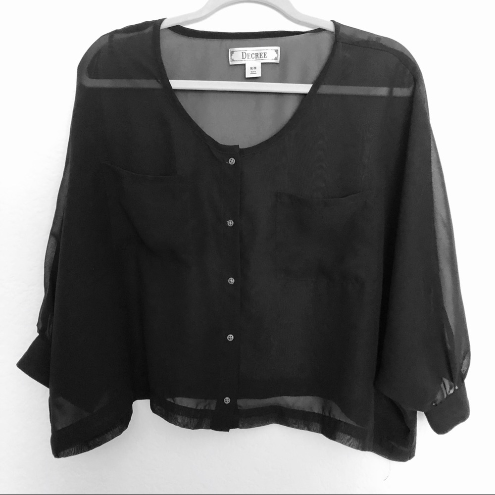 Women’s sheer blouse